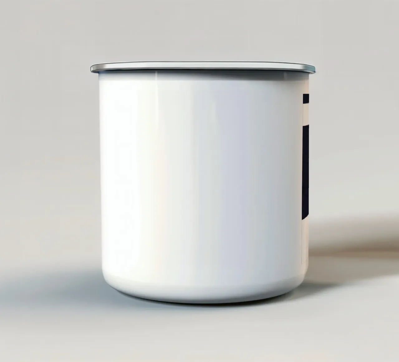 abstract geometric square feeling 1 tazza in smalto da vintageshop