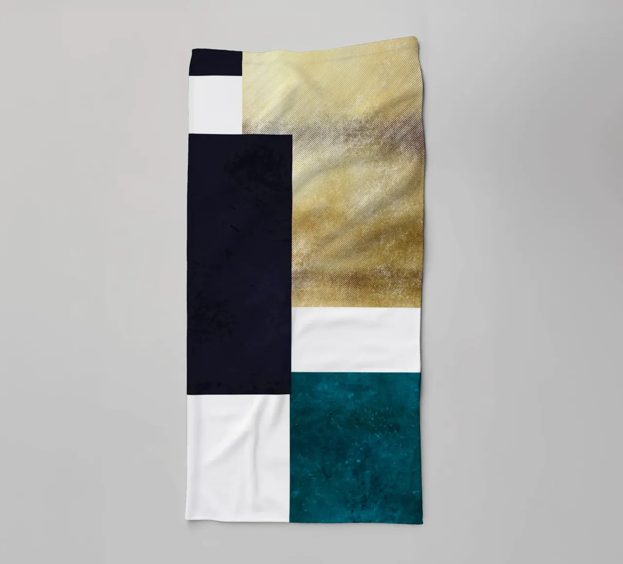 abstract geometric square feeling 1 asciugamano da bagno da vintageshop