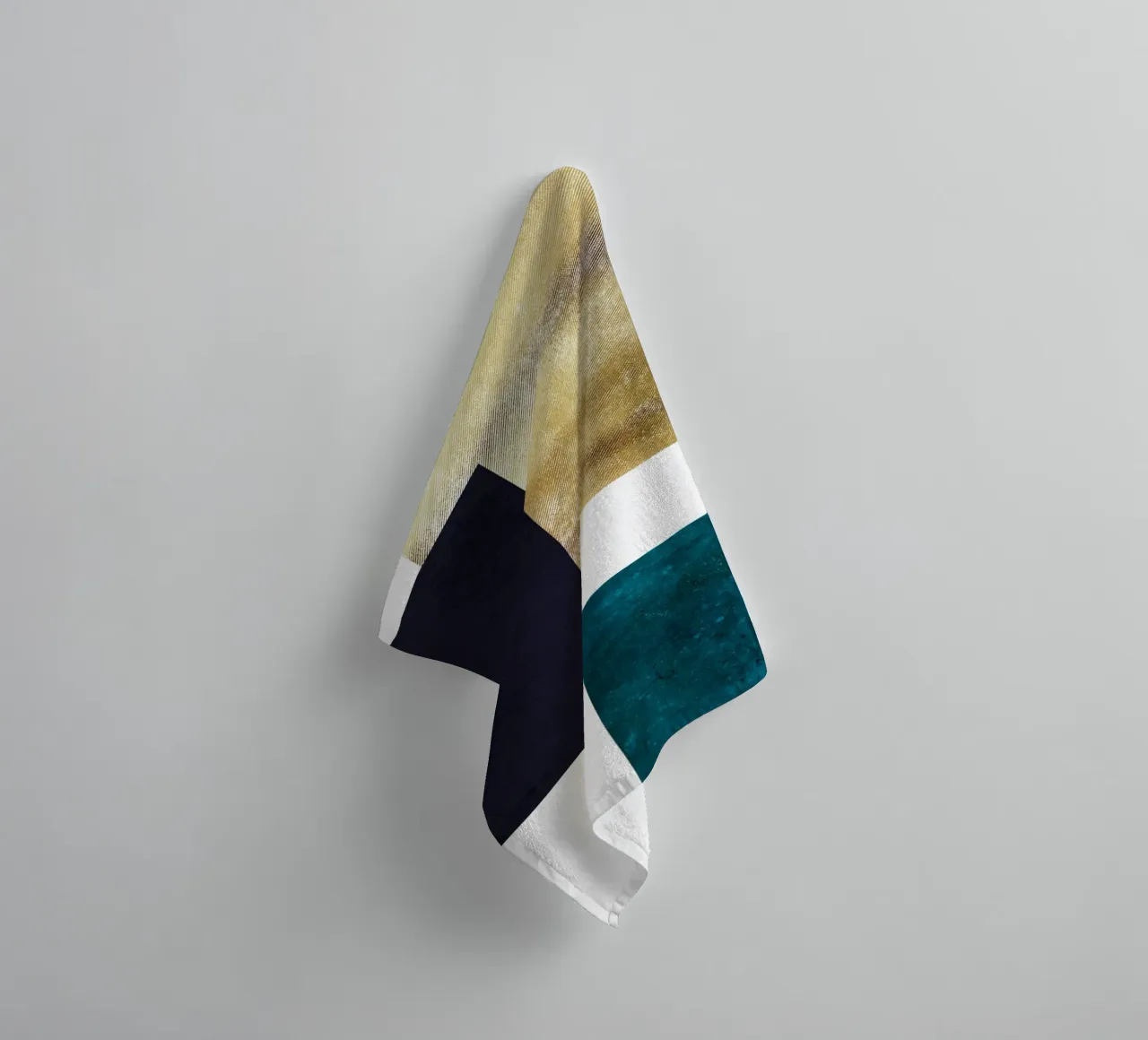 abstract geometric square feeling 1 asciugamano da bagno da vintageshop