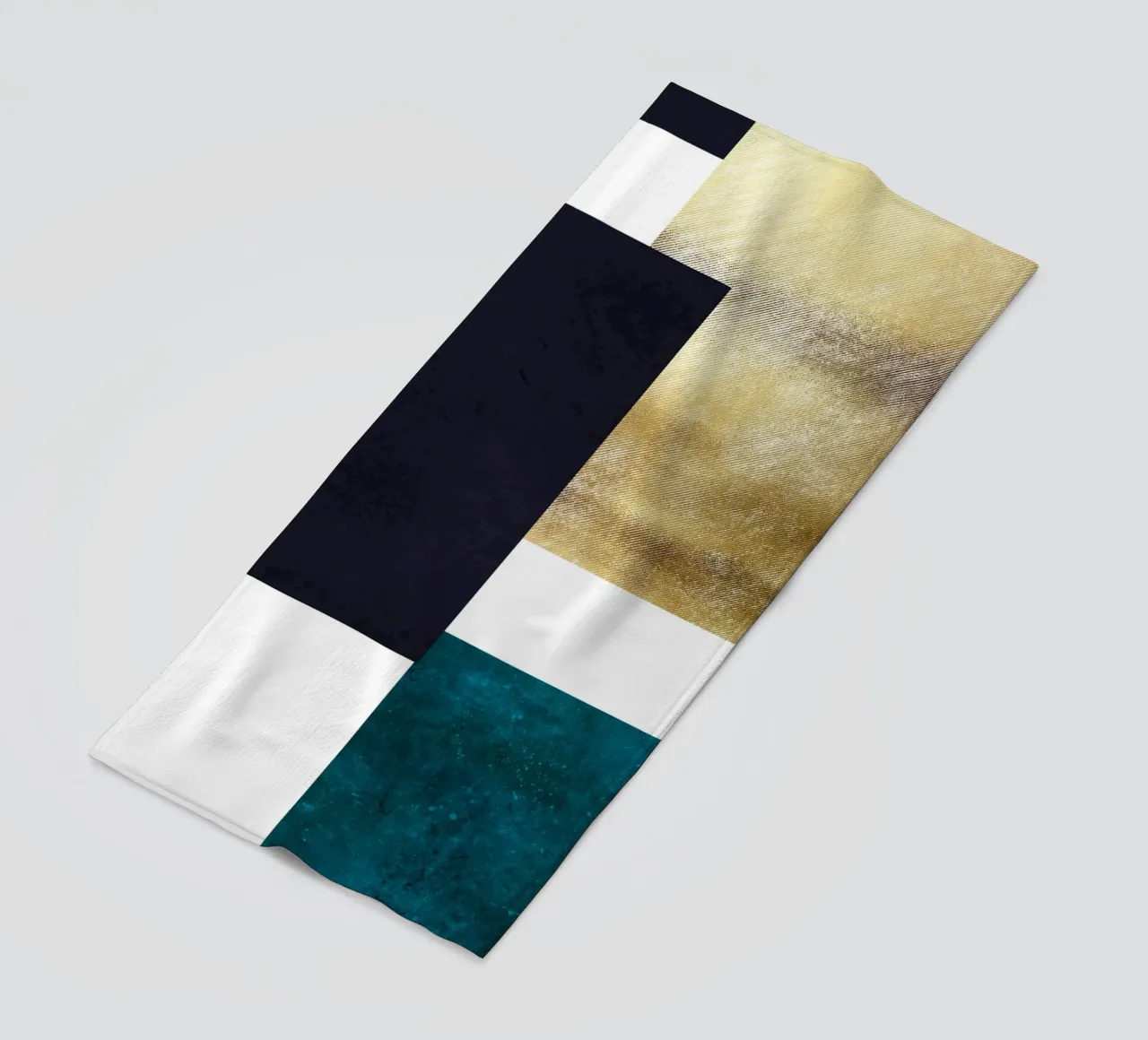 abstract geometric square feeling 1 telo mare da vintageshop