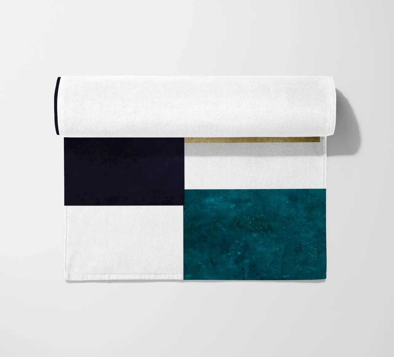 abstract geometric square feeling 1 telo mare da vintageshop