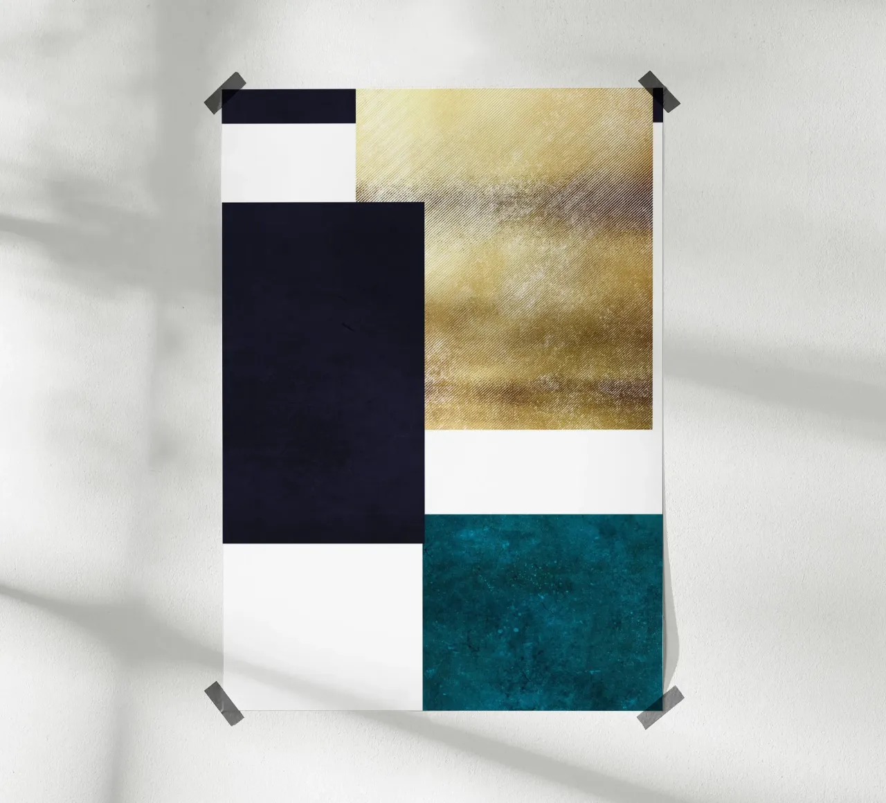 abstract geometric square feeling 1 carta hahnemühle da vintageshop