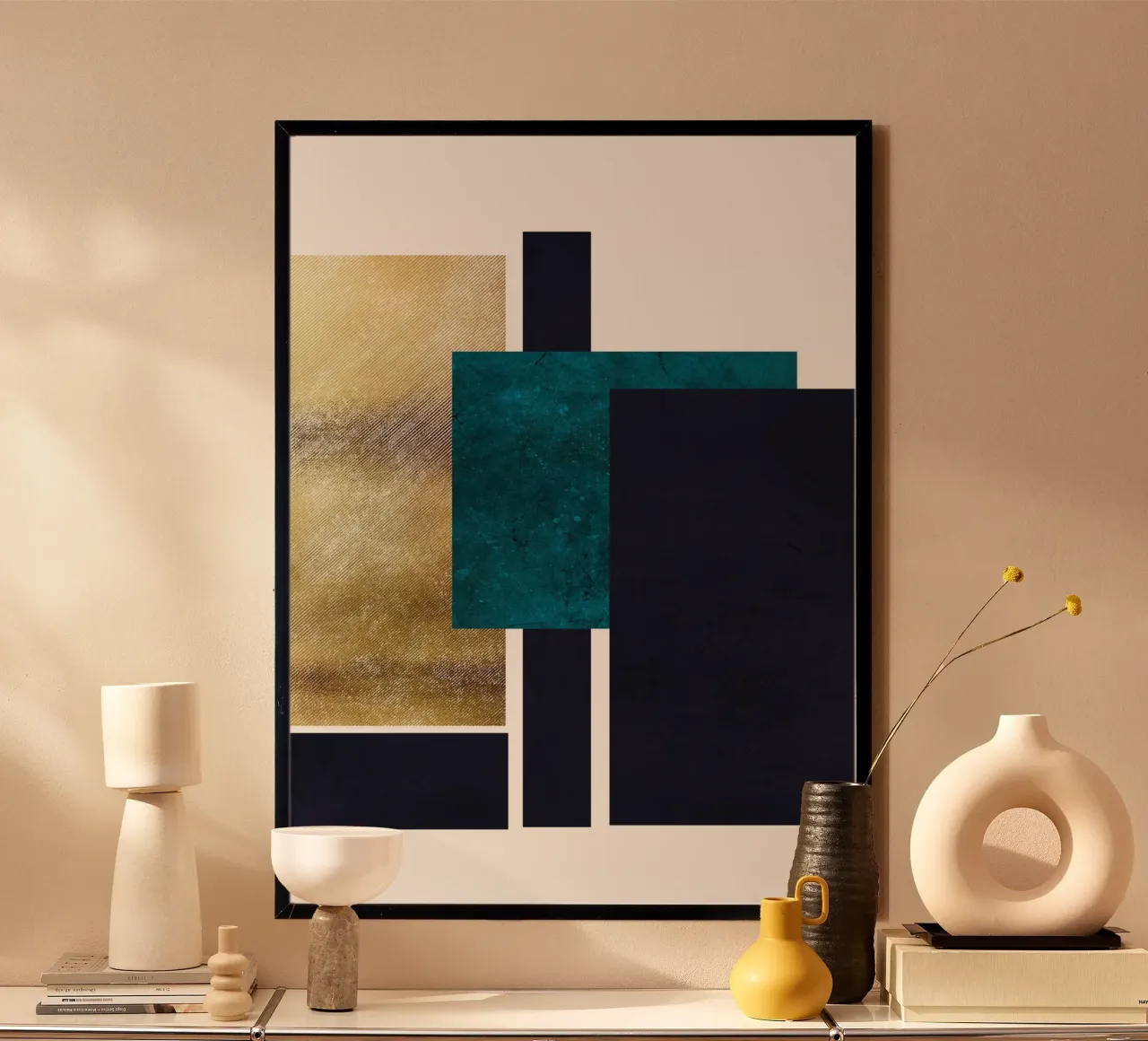 abstract geometric square feeling 2 carta hahnemühle da vintageshop