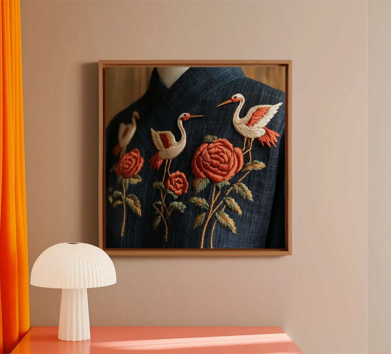 Essenza del Giappone tela con Cornice a cassetta da Wanderlust Vibes
