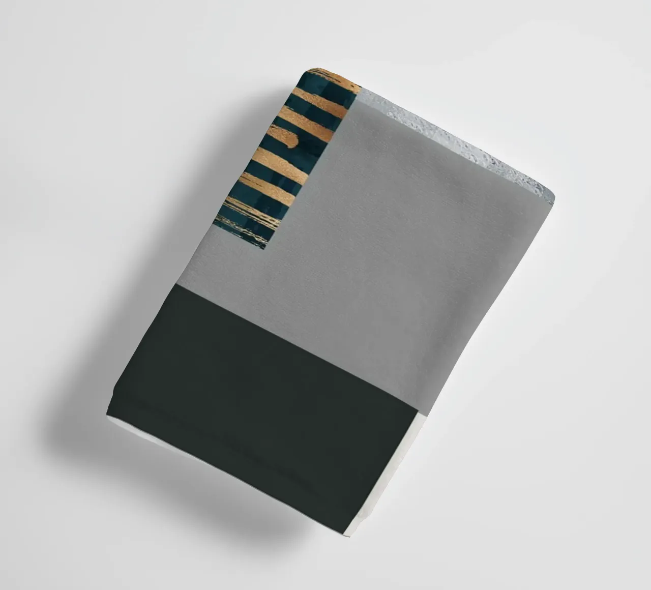 abstract gray and black squares 3 asciugamano da bagno da vintageshop