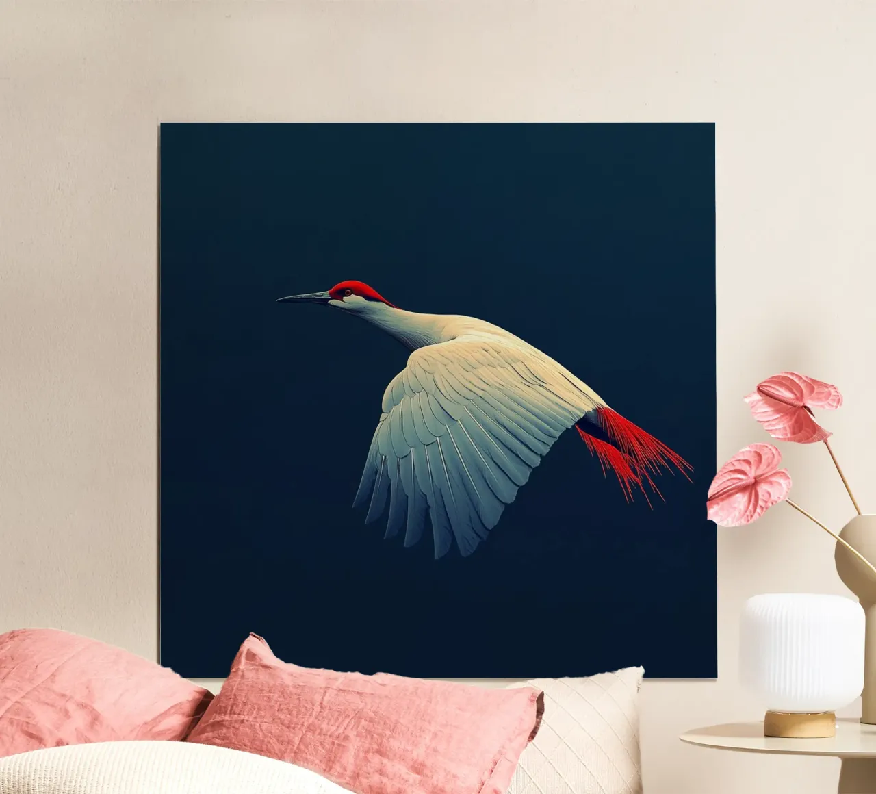 Essenza del Giappone poster con telaio in legno da Wanderlust Vibes