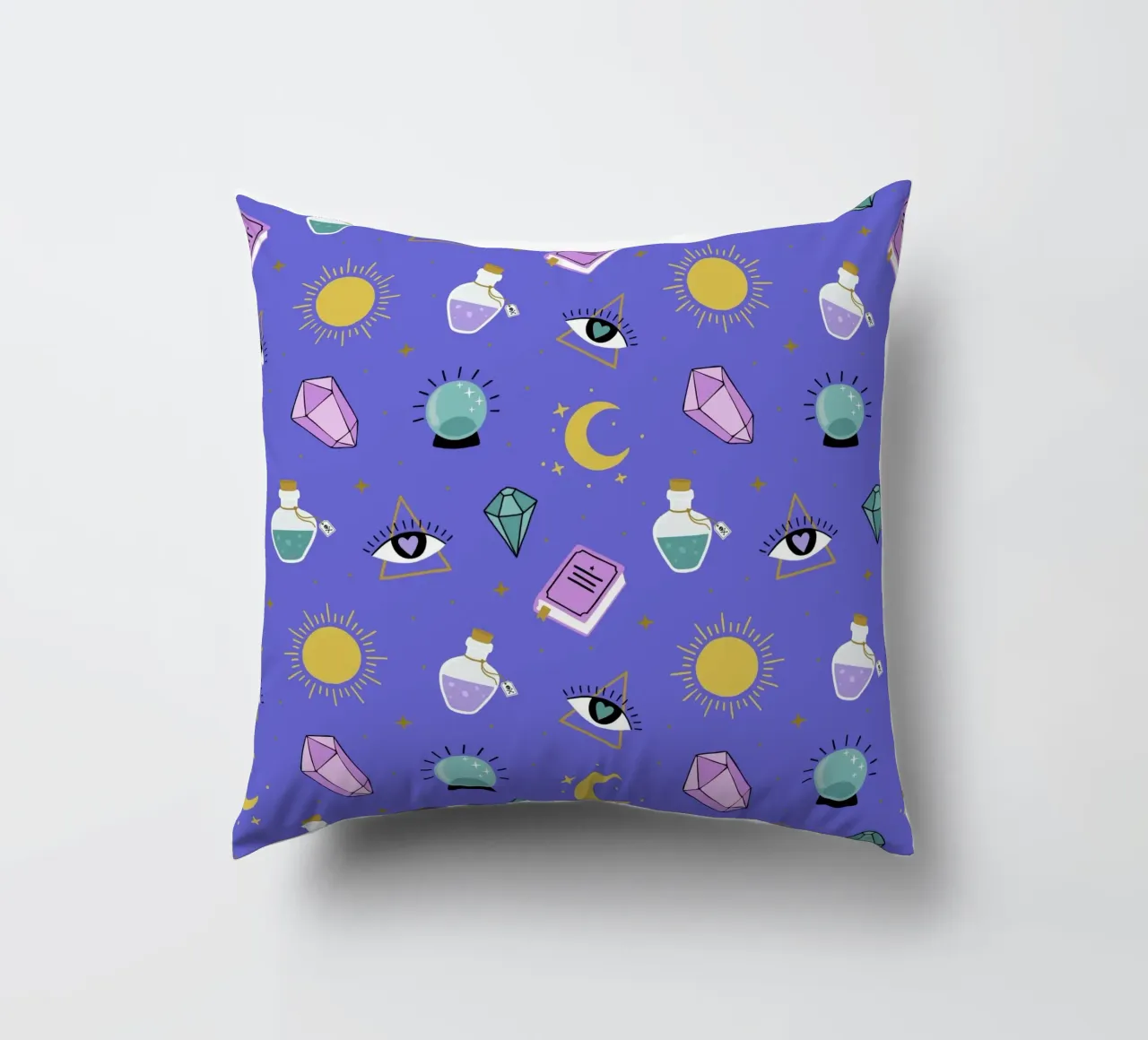 Esoteric pattern kussen van Vivi Nicolin