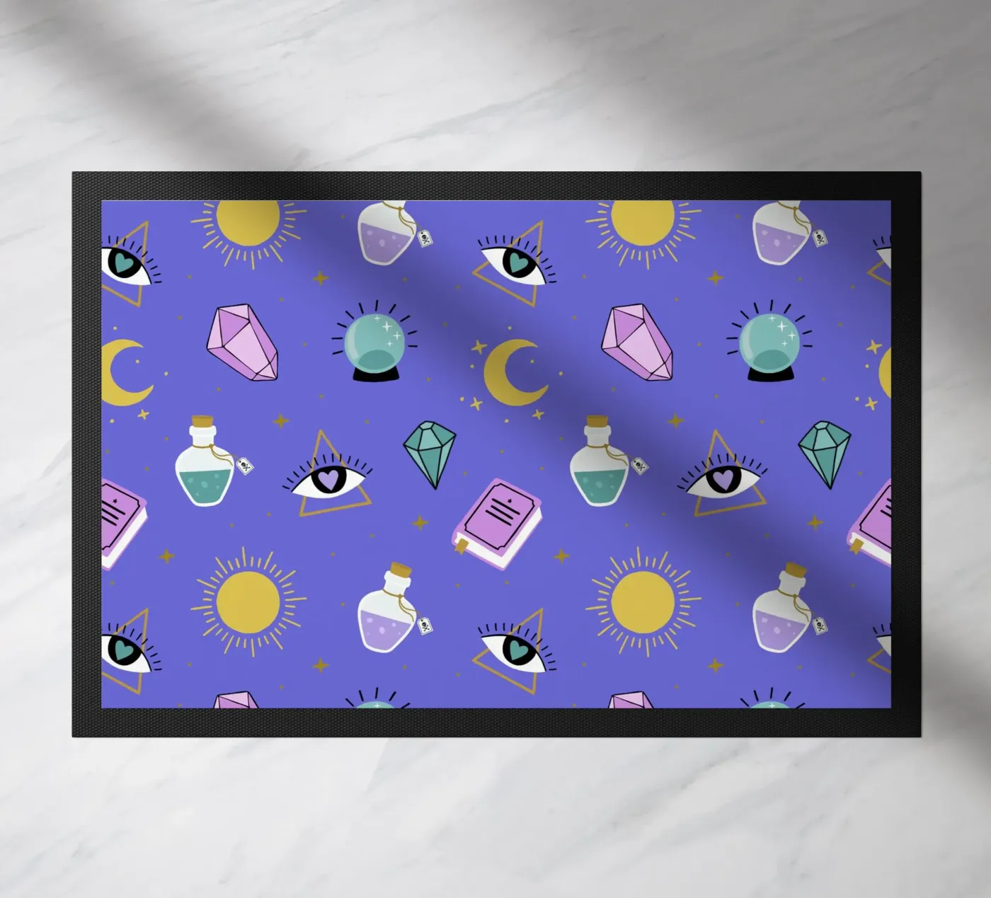 Esoteric pattern deurmat van Vivi Nicolin