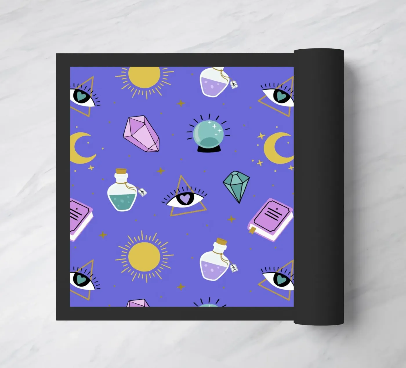 Esoteric pattern deurmat van Vivi Nicolin