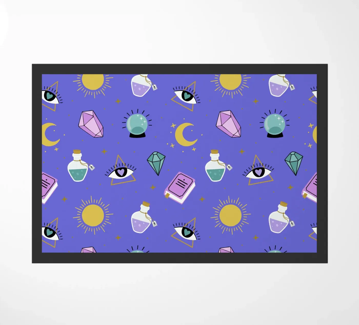 Esoteric pattern deurmat van Vivi Nicolin