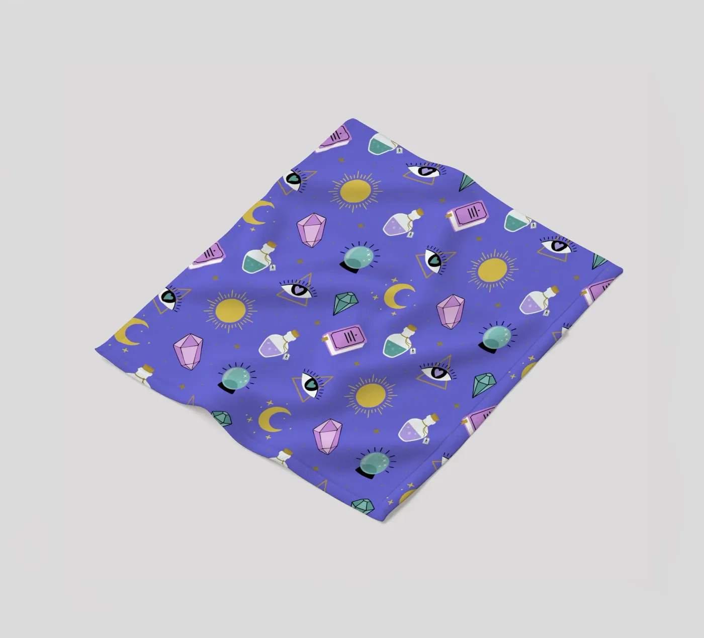 Esoteric pattern Fleecedecke von Vivi Nicolin