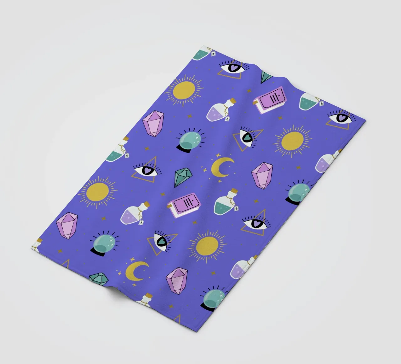 Esoteric pattern coperta in pile da Vivi Nicolin