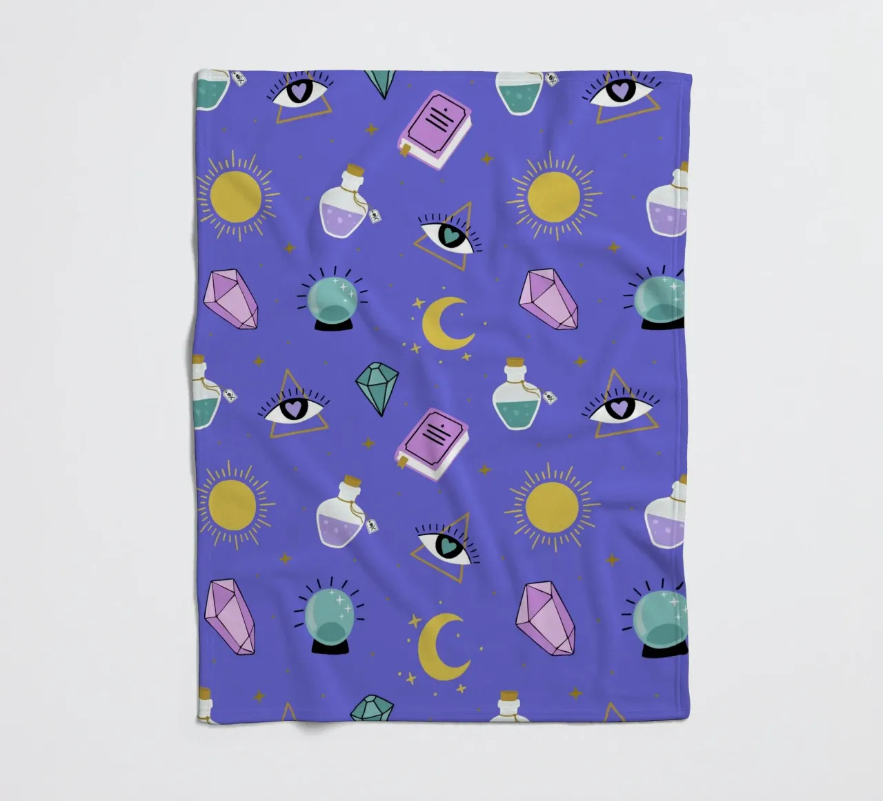 Esoteric pattern coperta in pile da Vivi Nicolin