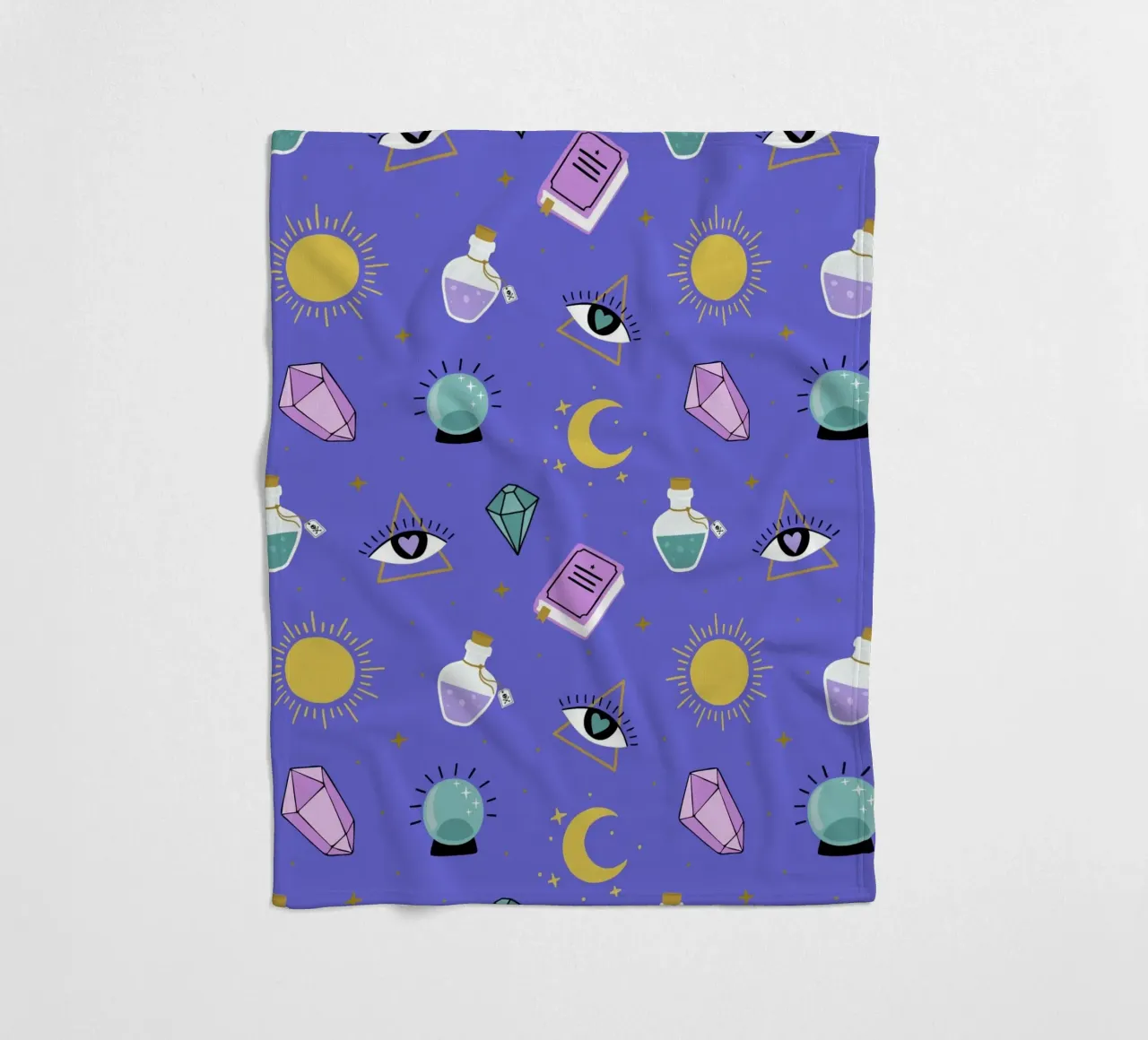 Esoteric pattern coperta in pile da Vivi Nicolin