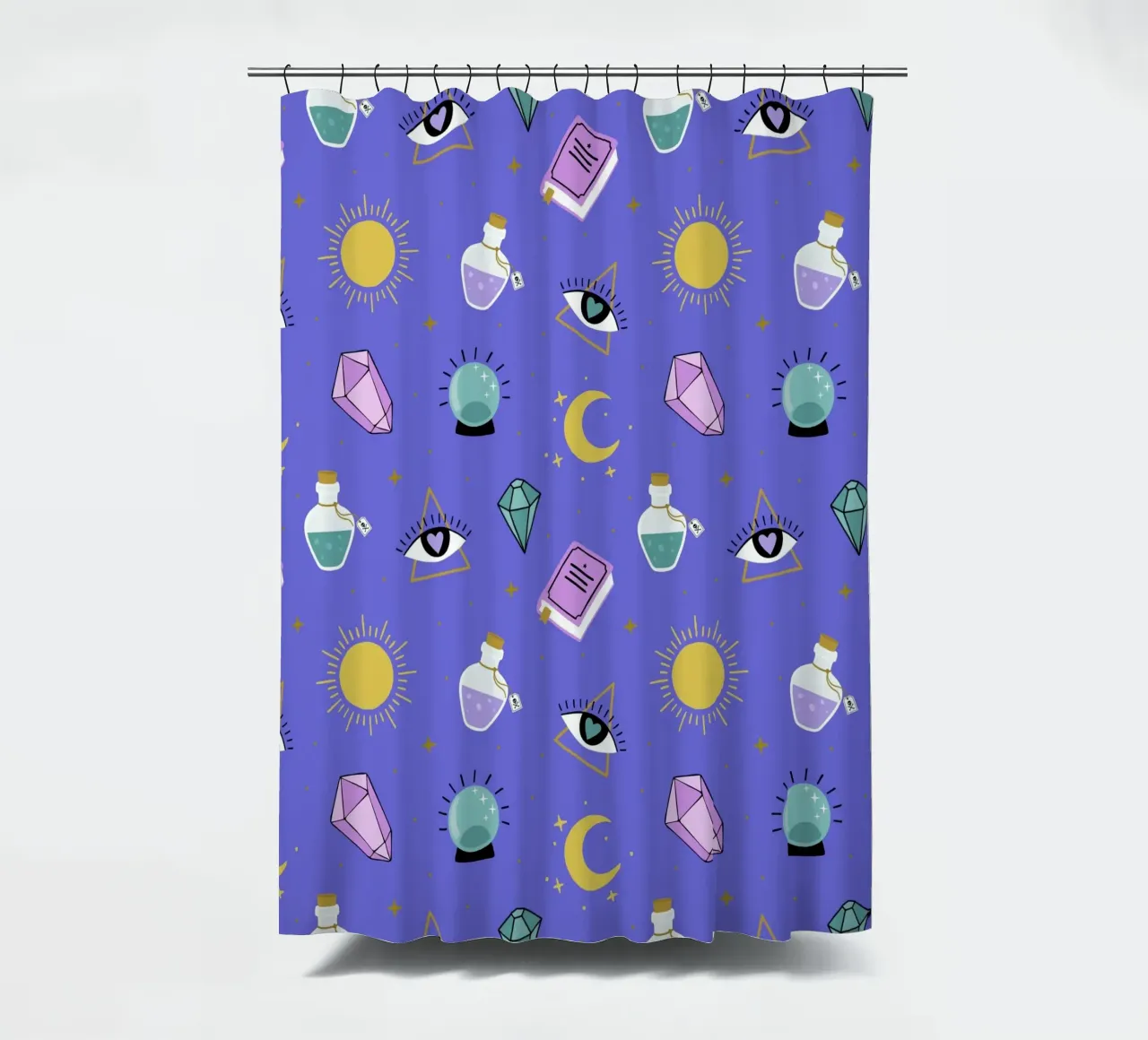 Esoteric pattern Duschvorhang von Vivi Nicolin