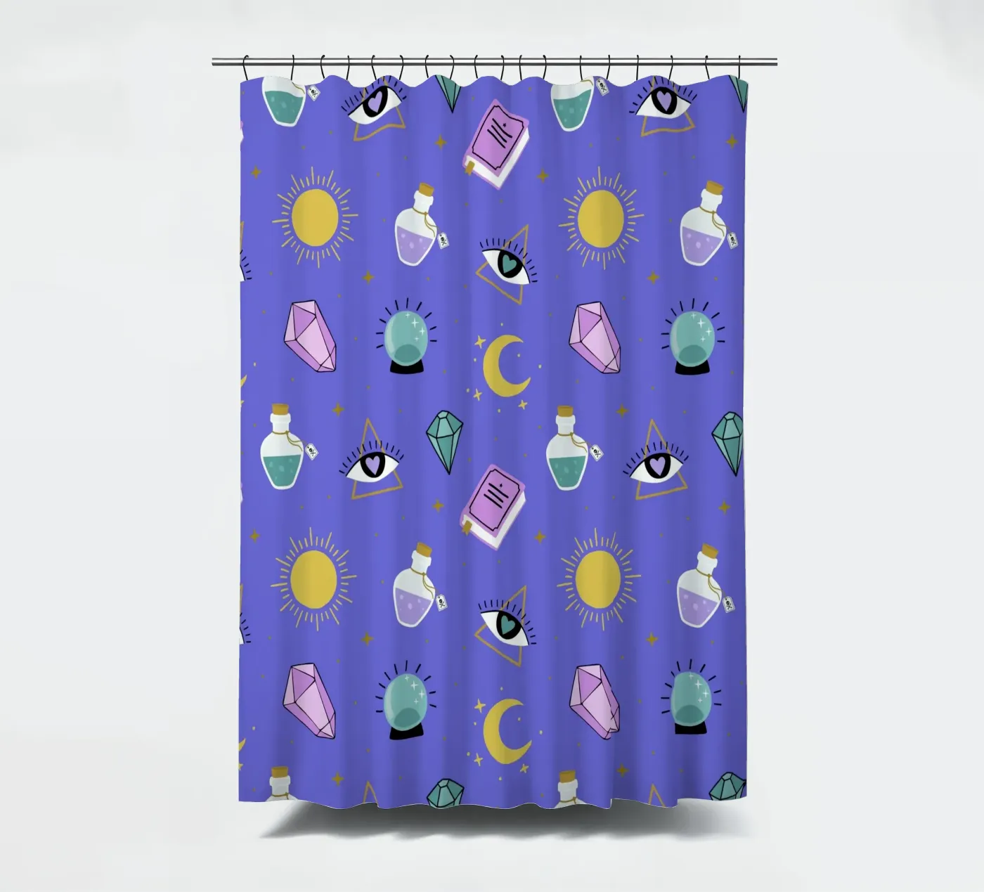 Esoteric pattern tenda da doccia da Vivi Nicolin