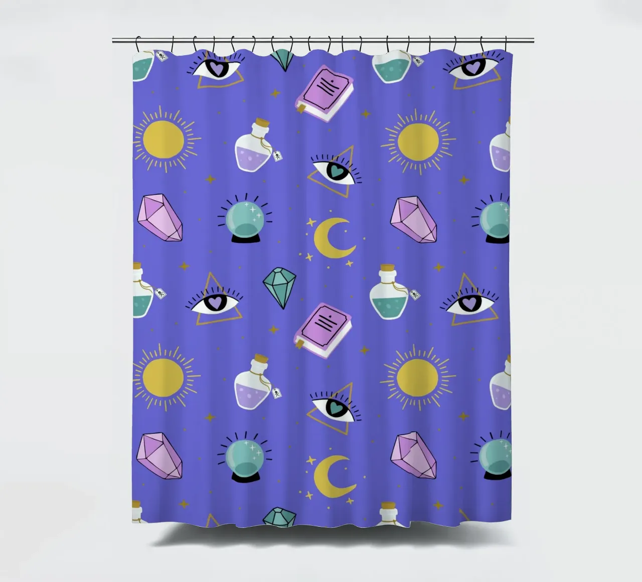 Esoteric pattern Duschvorhang von Vivi Nicolin