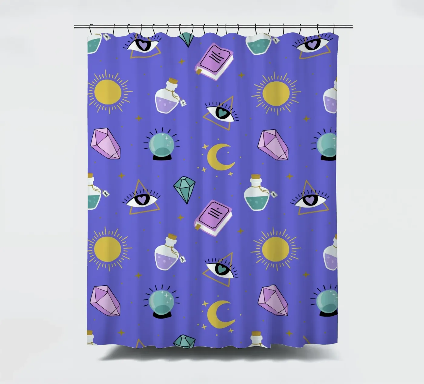 Esoteric pattern tenda da doccia da Vivi Nicolin