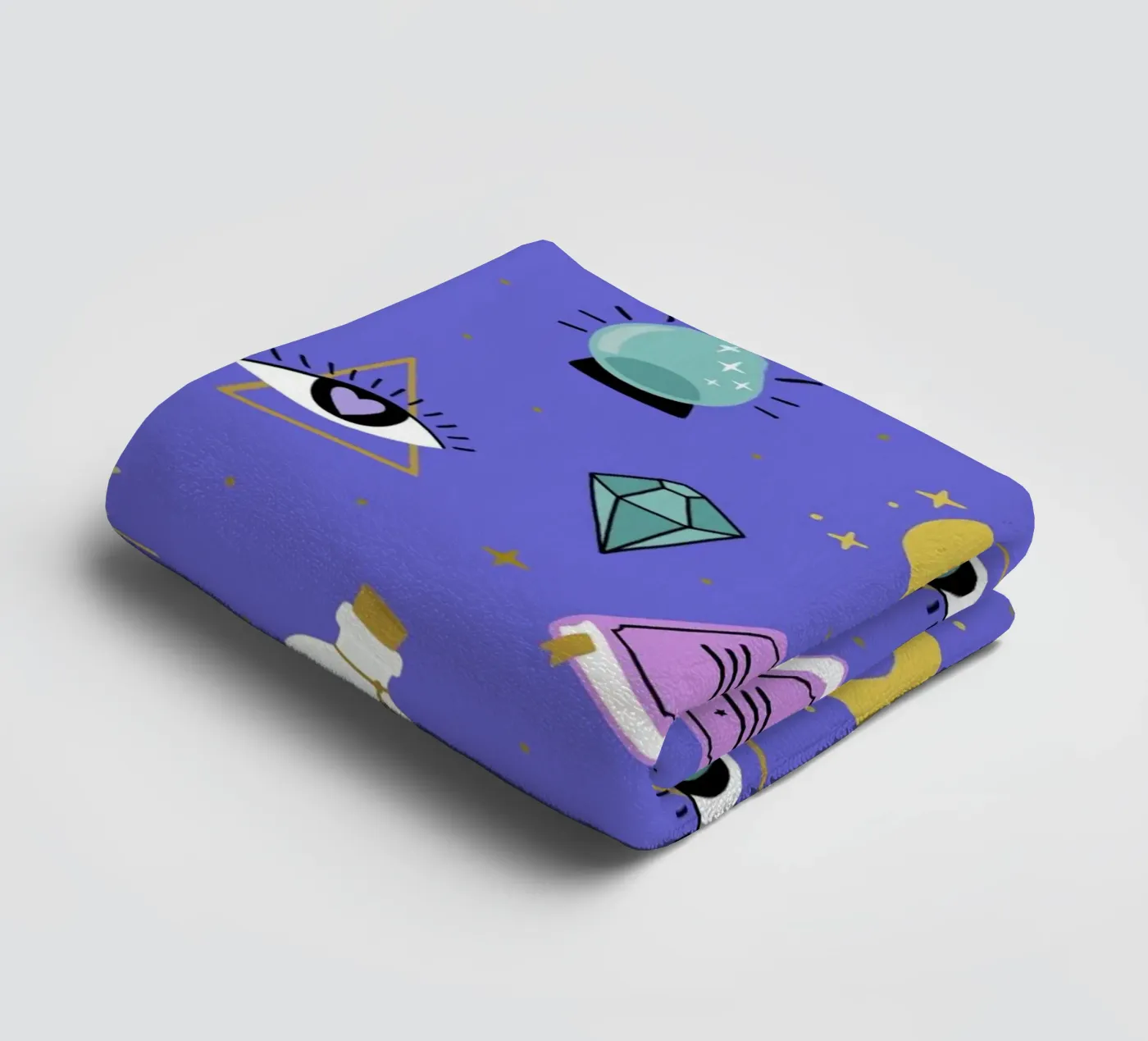 Esoteric pattern Handtuch von Vivi Nicolin