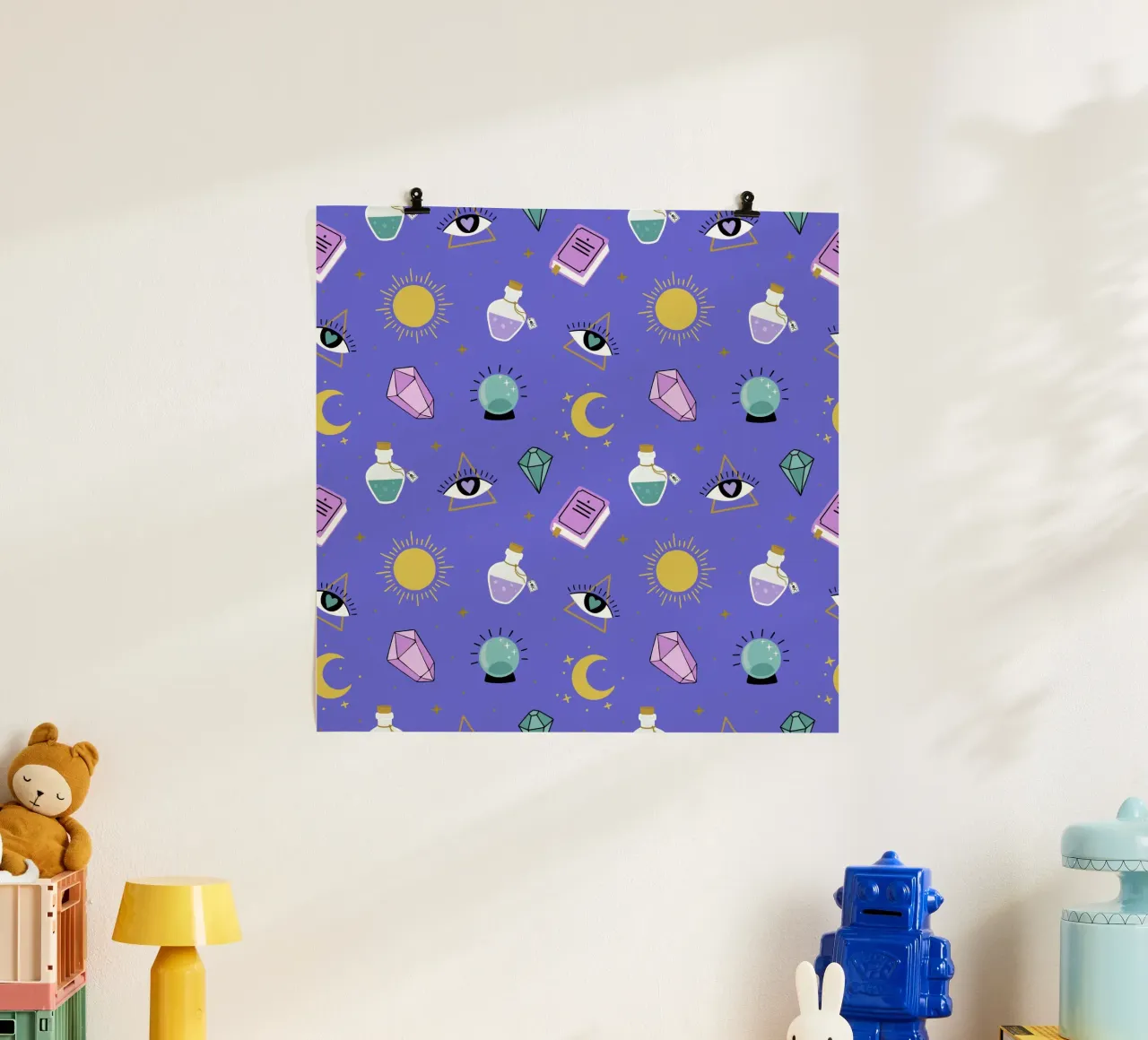 Esoteric pattern carta hahnemühle da Vivi Nicolin