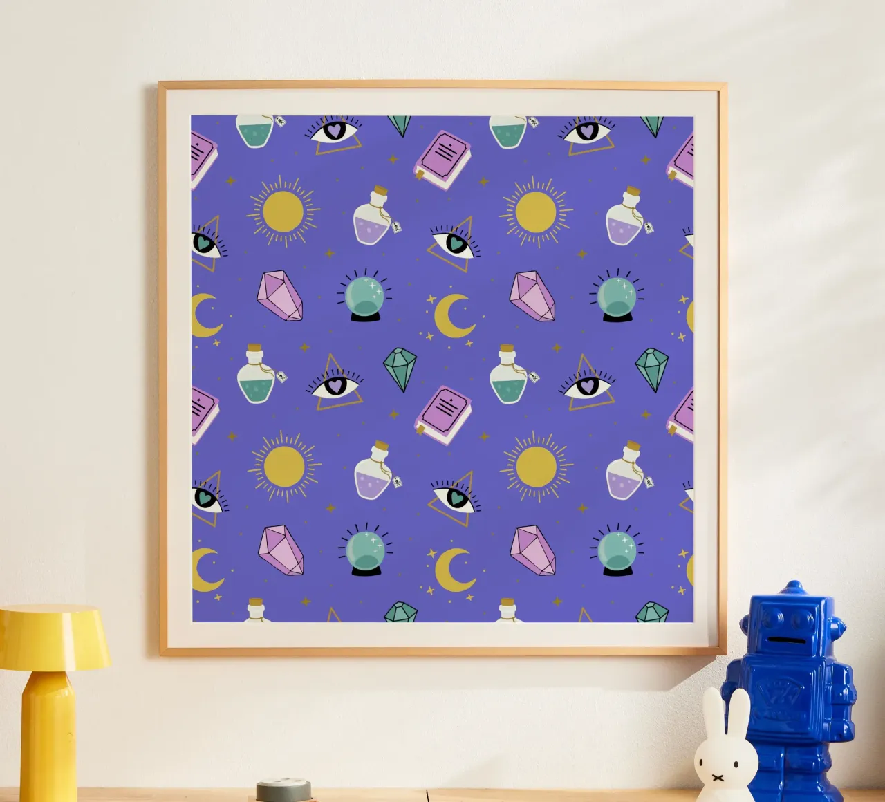 Esoteric pattern carta hahnemühle da Vivi Nicolin