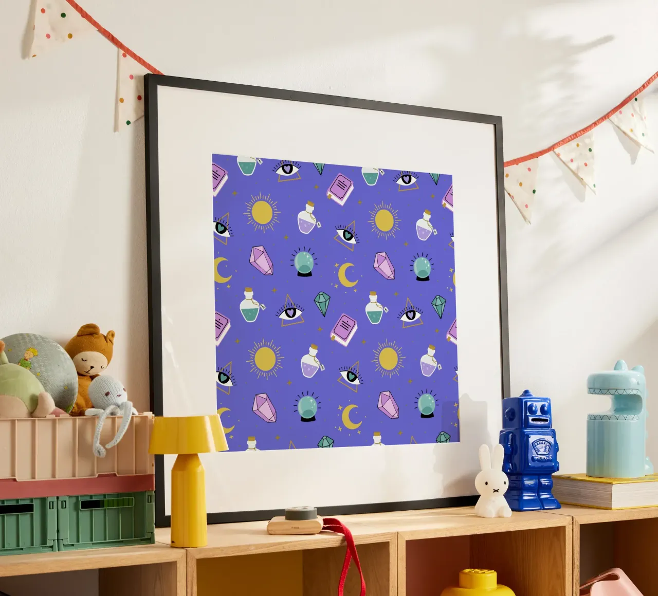 Esoteric pattern carta hahnemühle da Vivi Nicolin