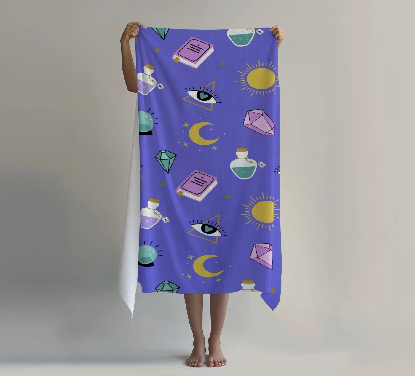 Esoteric pattern serviette de plage de Vivi Nicolin