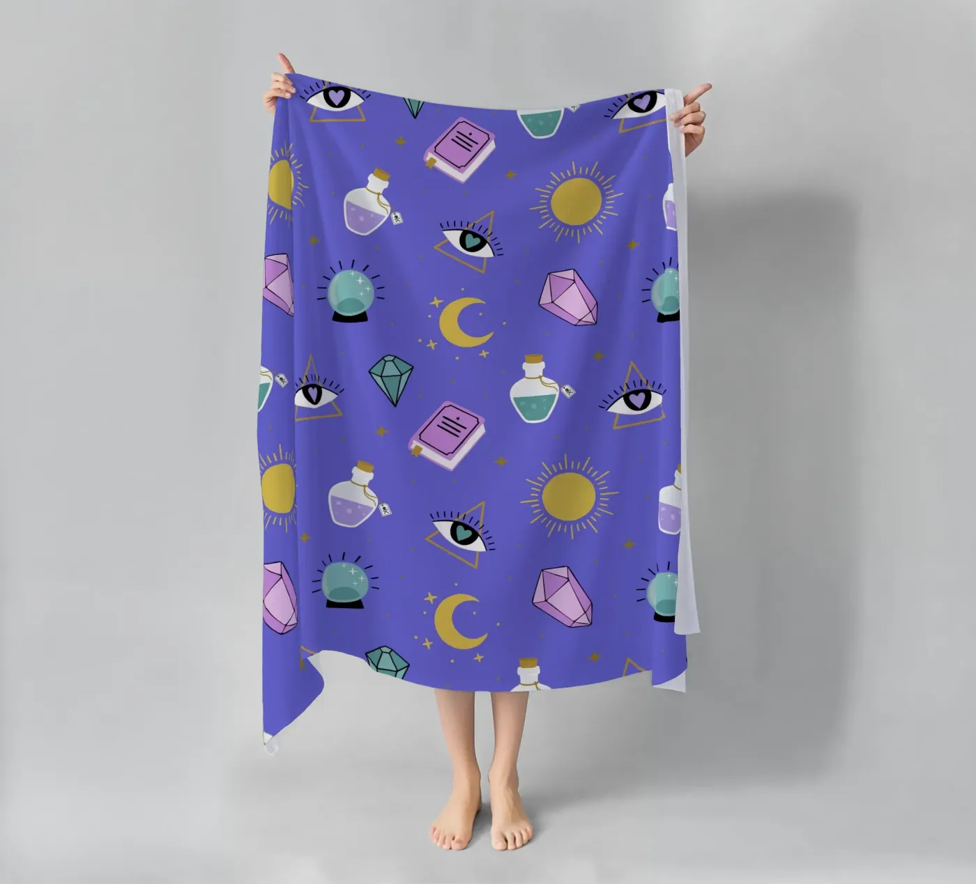 Esoteric pattern serviette de plage de Vivi Nicolin