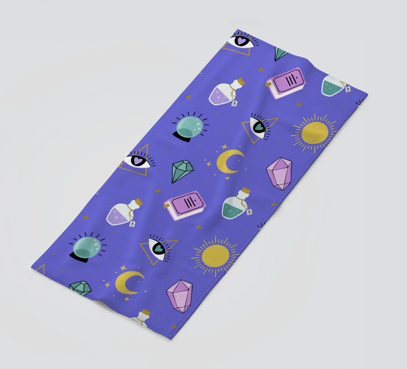 Esoteric pattern serviette de plage de Vivi Nicolin