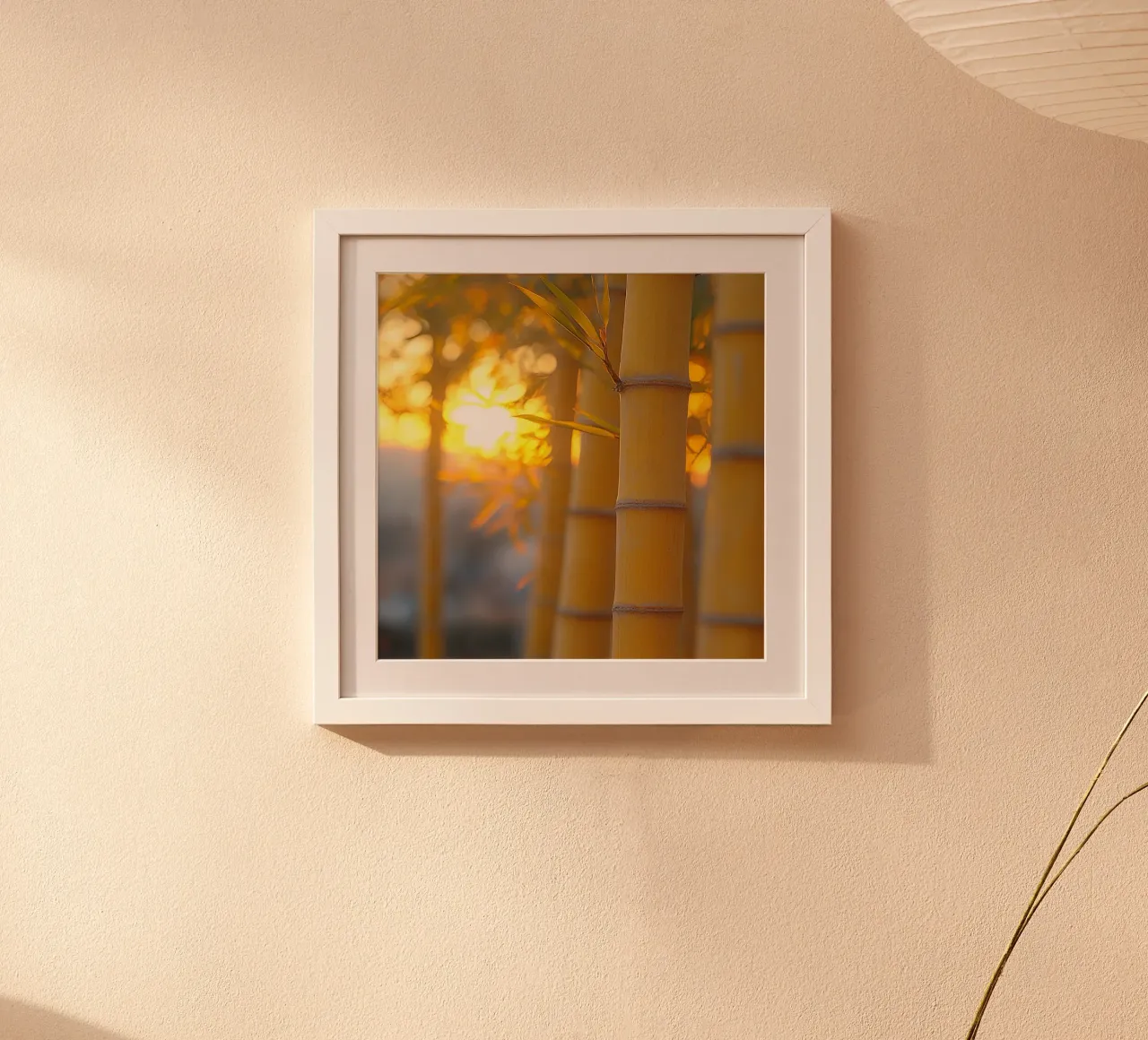 Essenza del Giappone poster con telaio in alluminio da Wanderlust Vibes