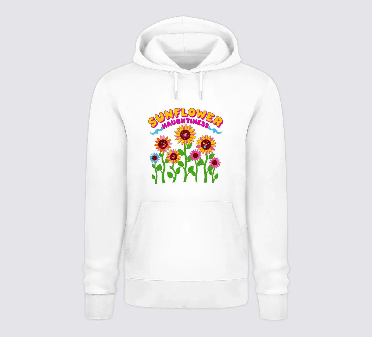 Language of flowers: Sunflower Haughtiness felpa con cappuccio da My Home Private Design