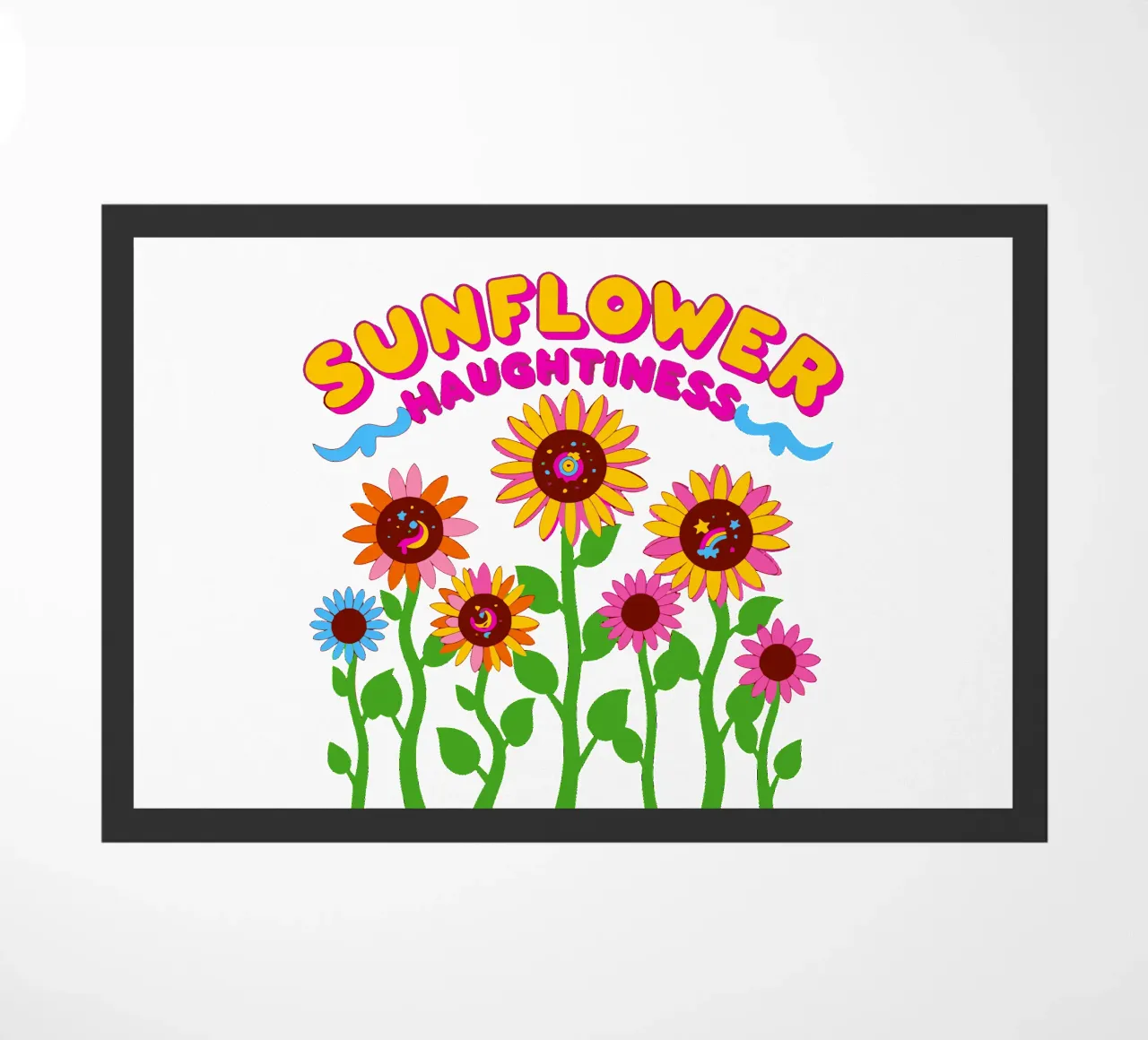 Language of flowers: Sunflower Haughtiness zerbino da My Home Private Design