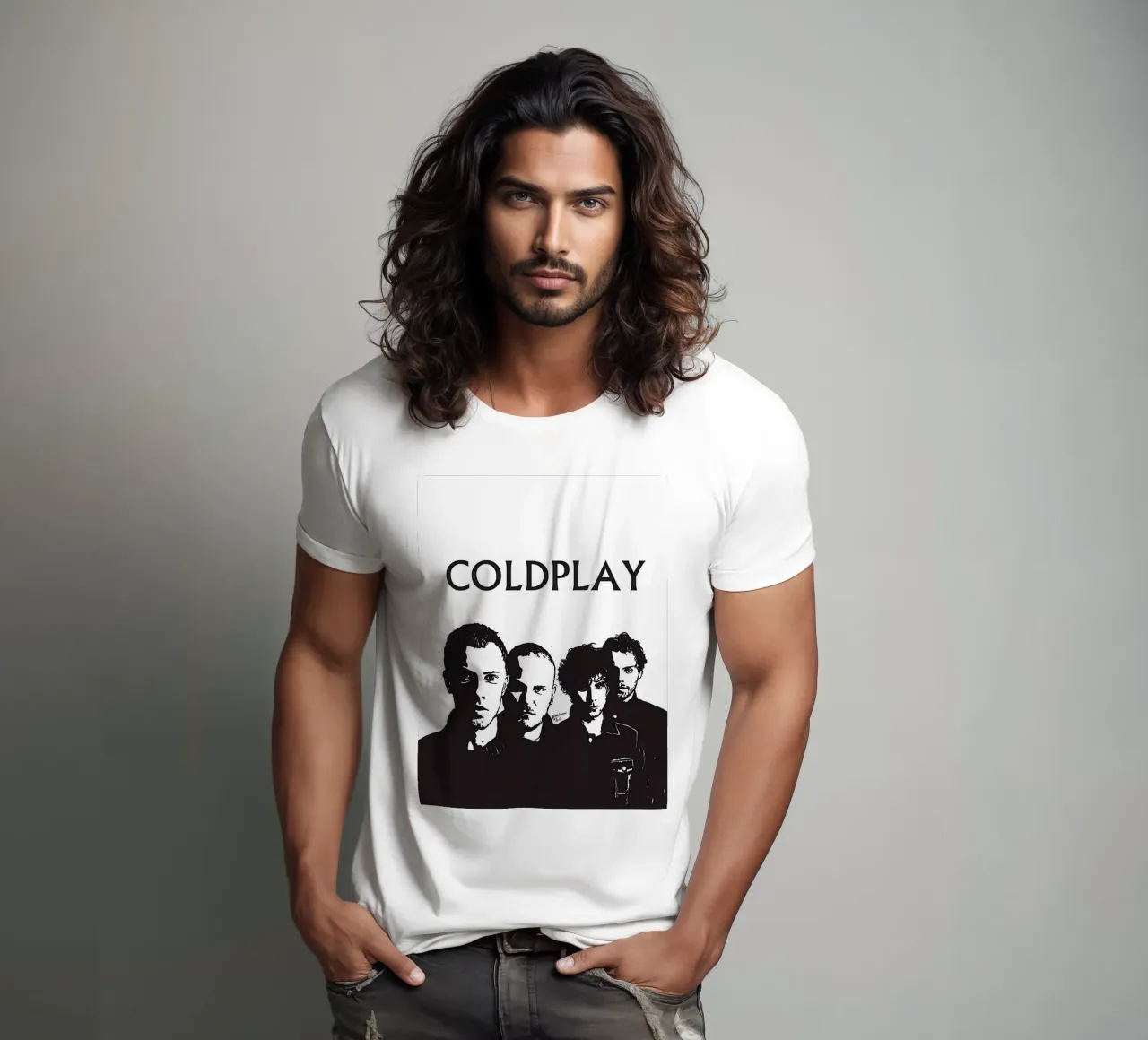 groupe coldplay t-shirt de vanhesling
