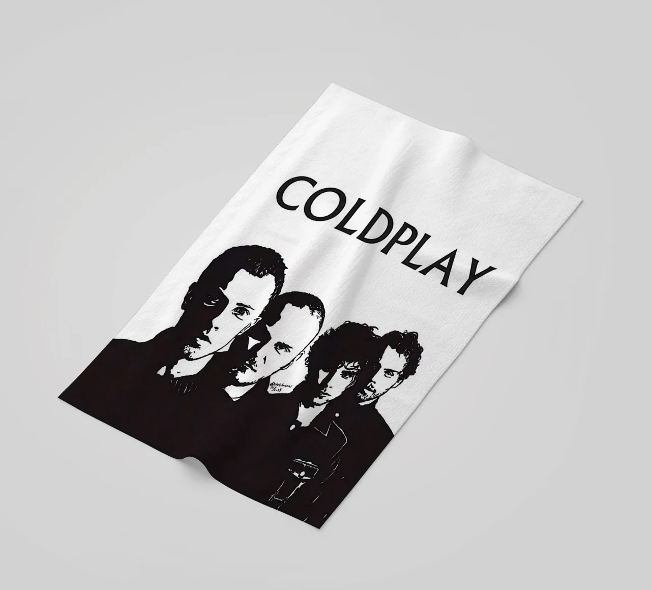 groupe coldplay serviette de plage de vanhesling