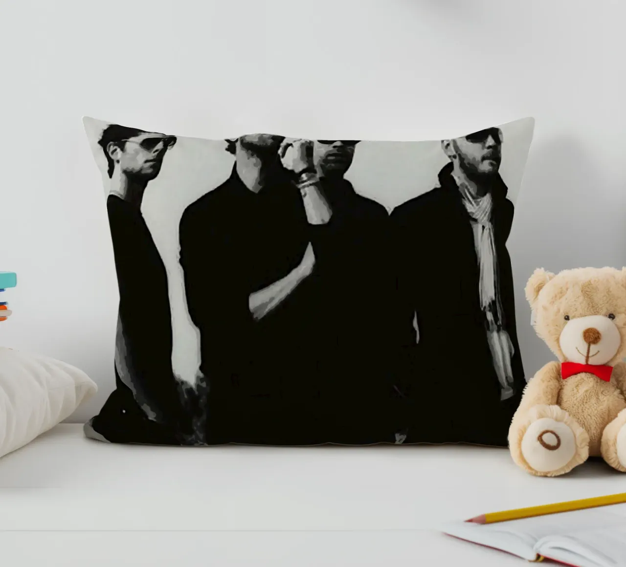 coldplay band cuscino da vanhesling