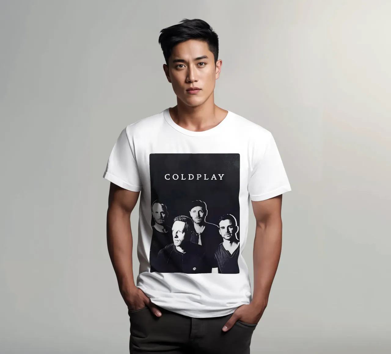 groupe coldplay t-shirt de vanhesling