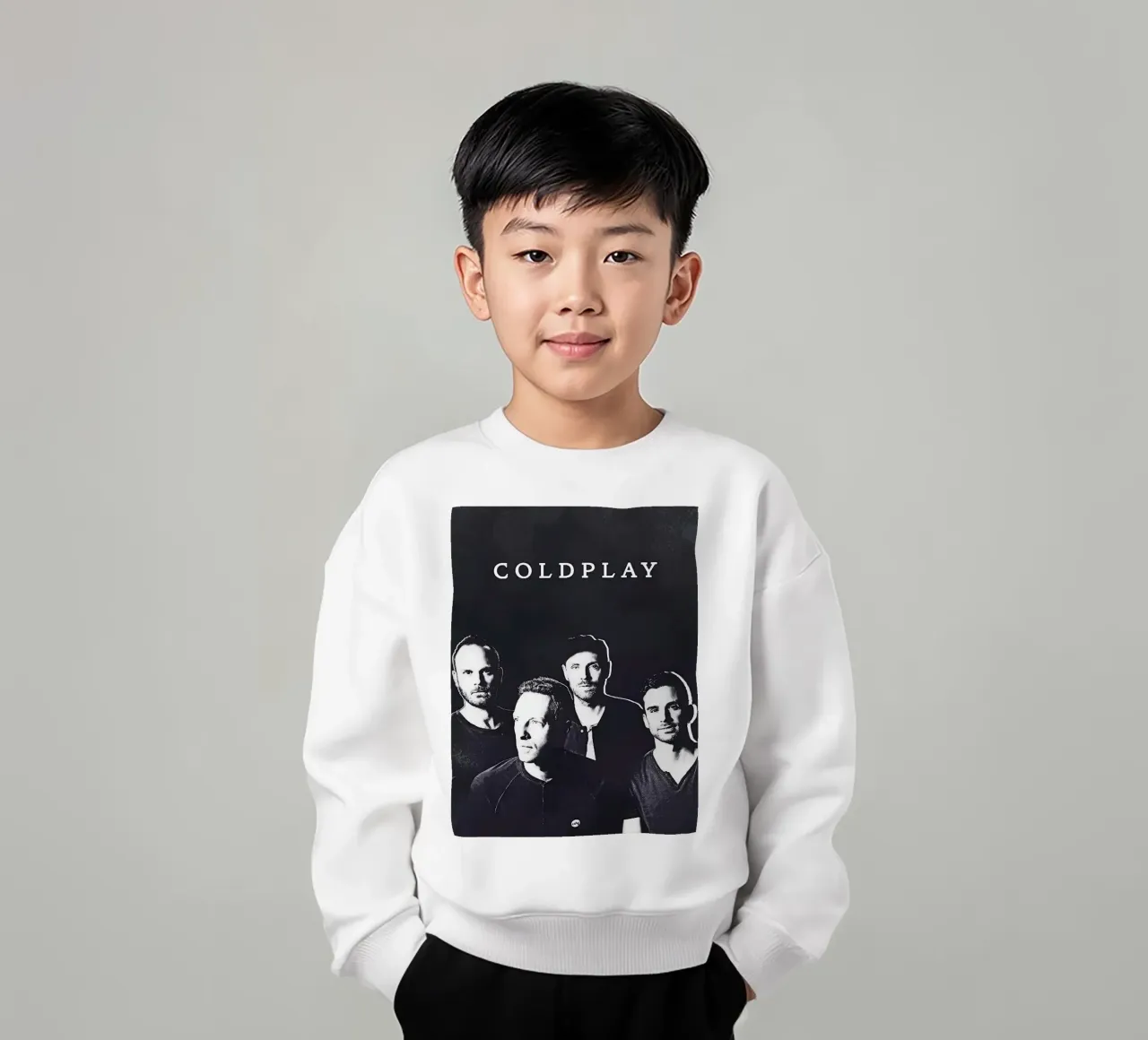 groupe coldplay sweat enfant de vanhesling
