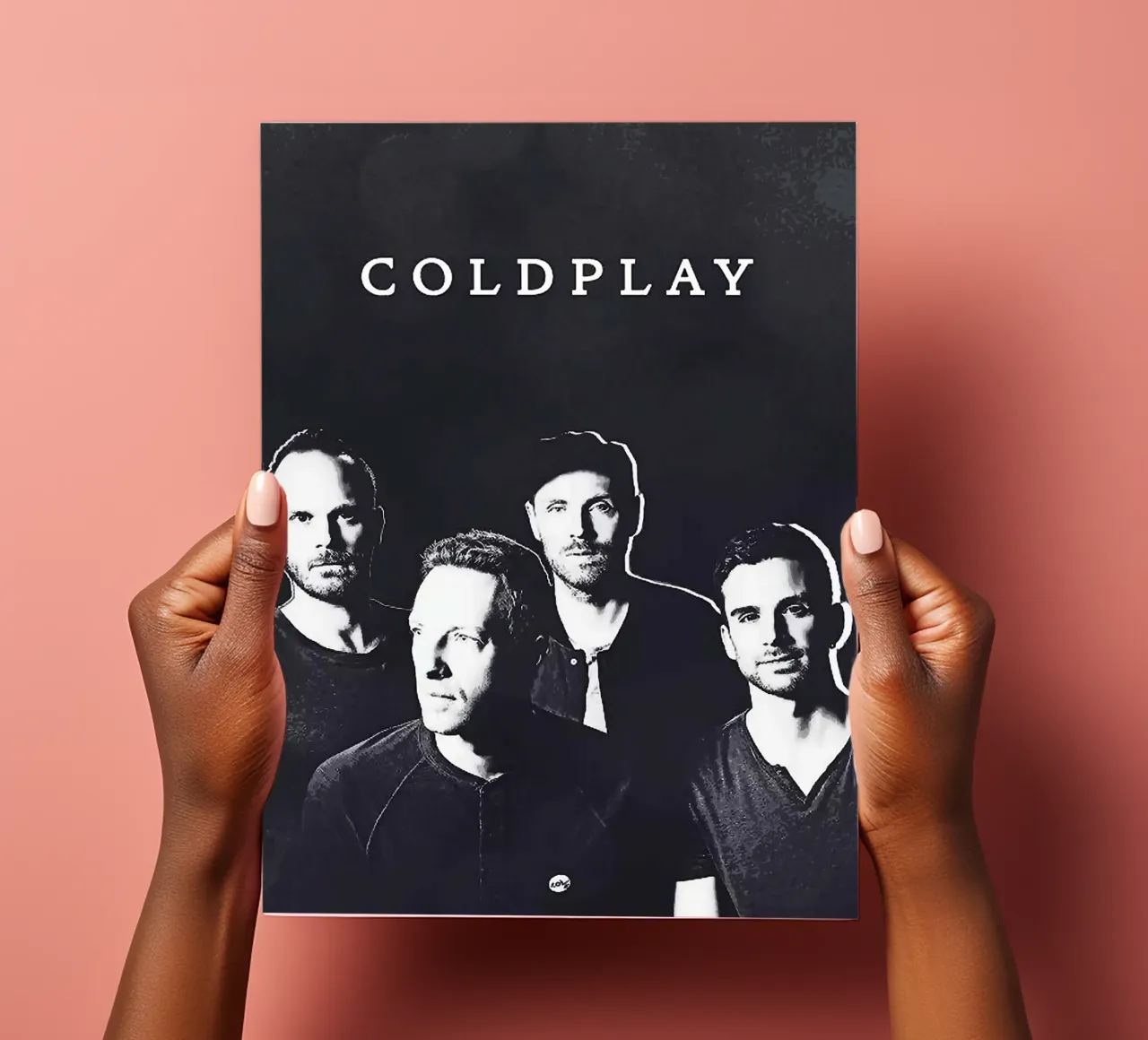 groupe coldplay planche autocollant de vanhesling