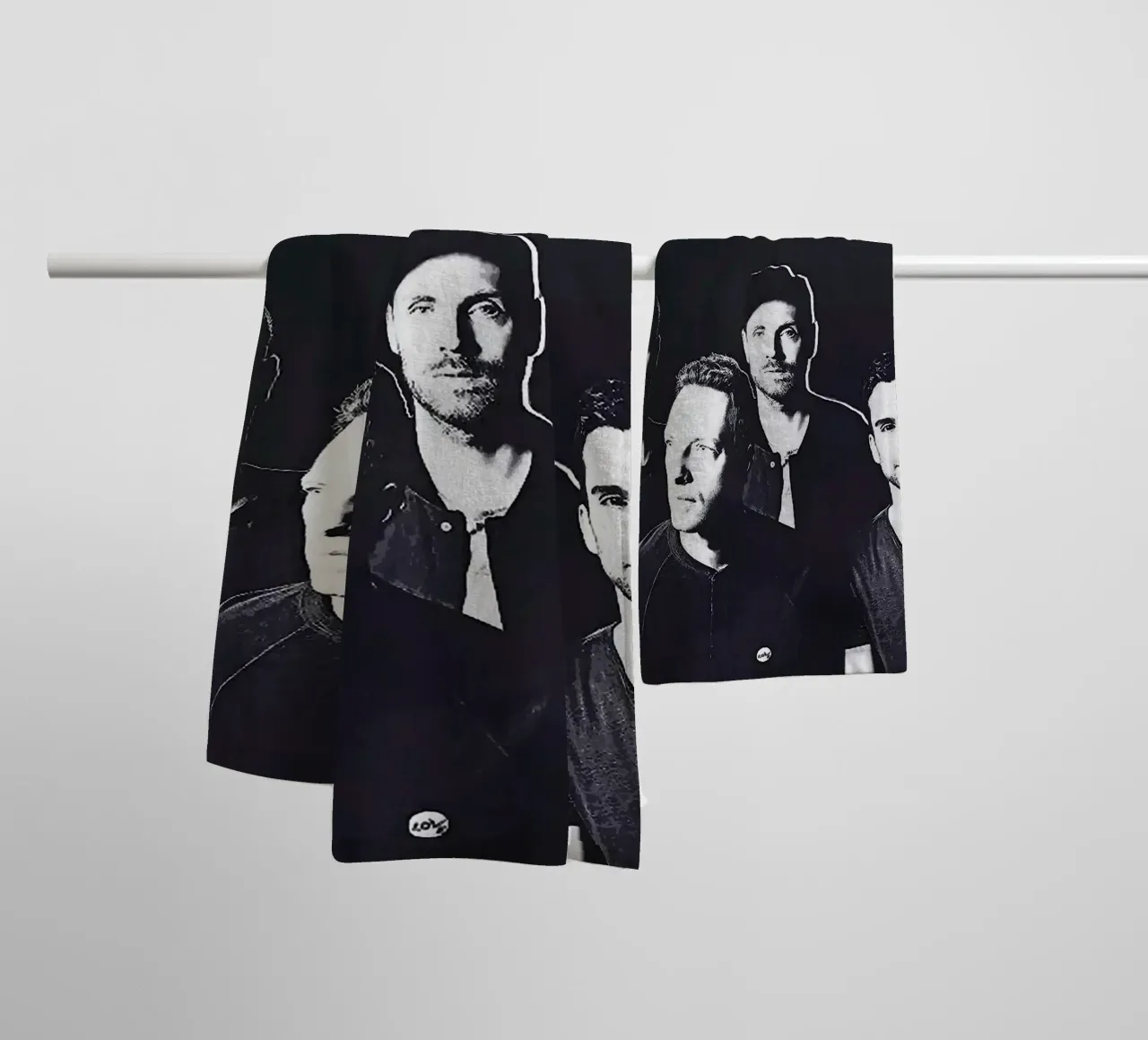 groupe coldplay serviette de bain de vanhesling