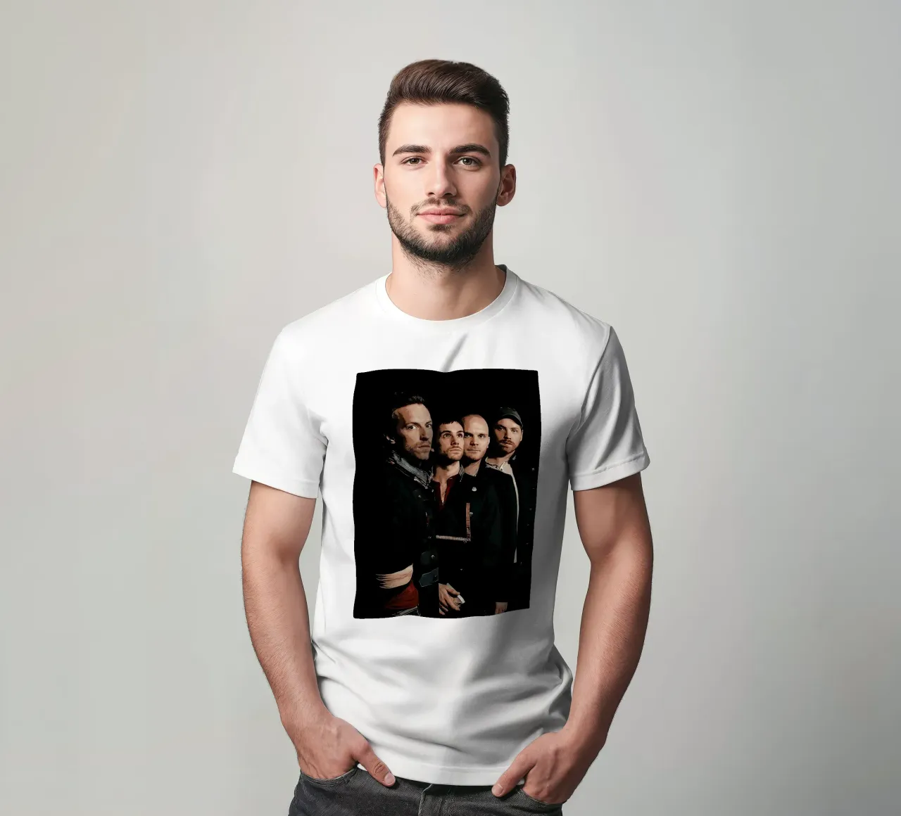 coldplay band t-shirt da vanhesling