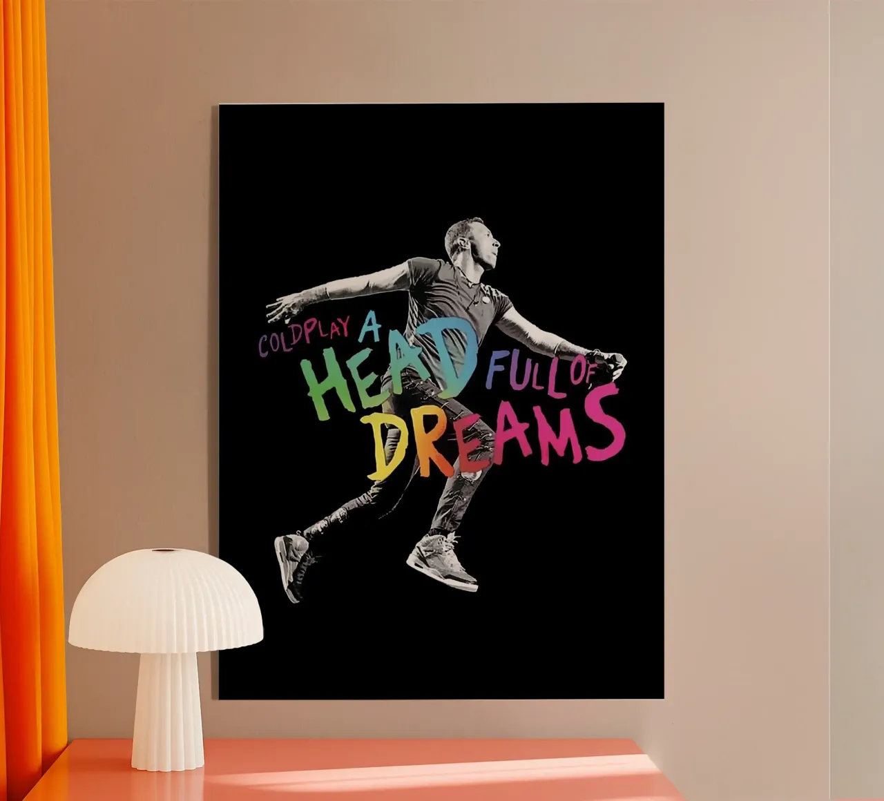coldplay band acrylic glass by vanhesling