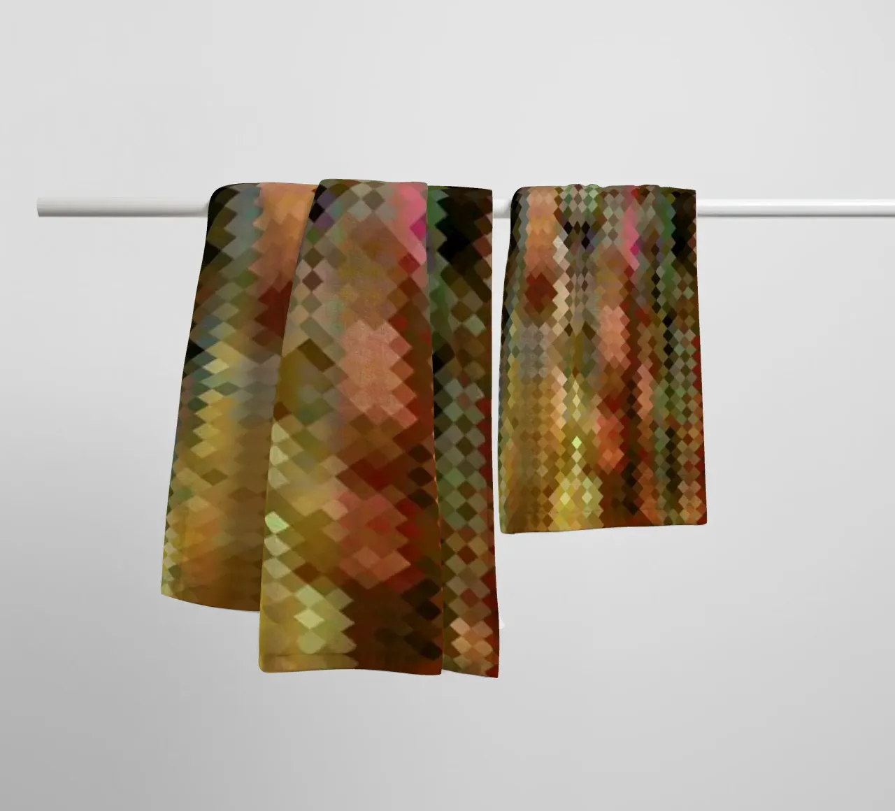 Metropolis Redux asciugamano da bagno da Angelo Cerantola