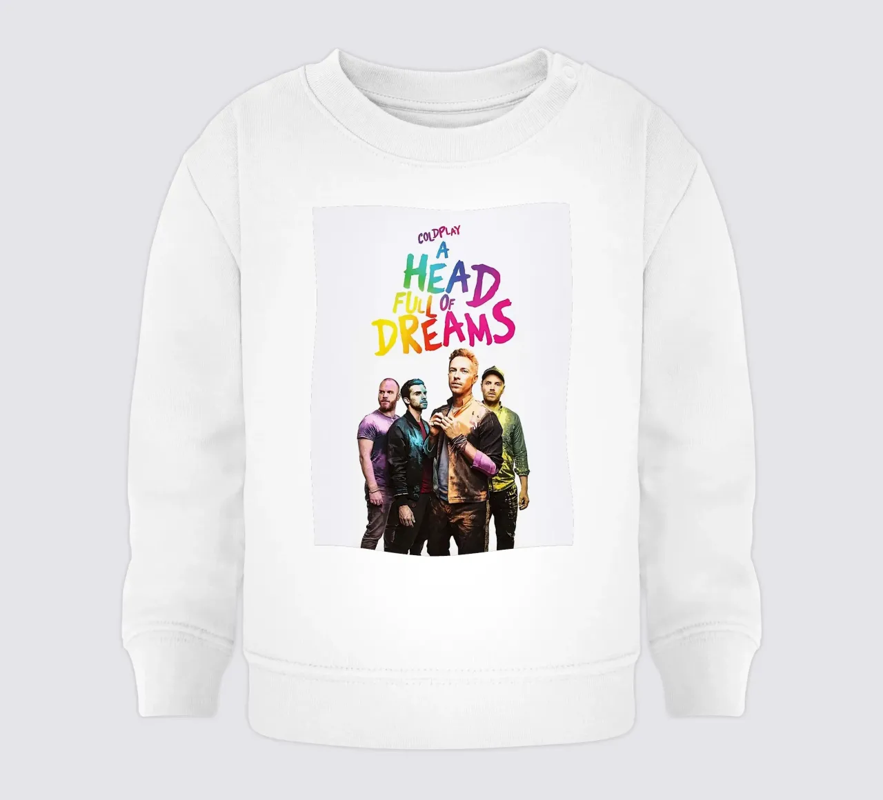 coldplay band felpa neonato da vanhesling