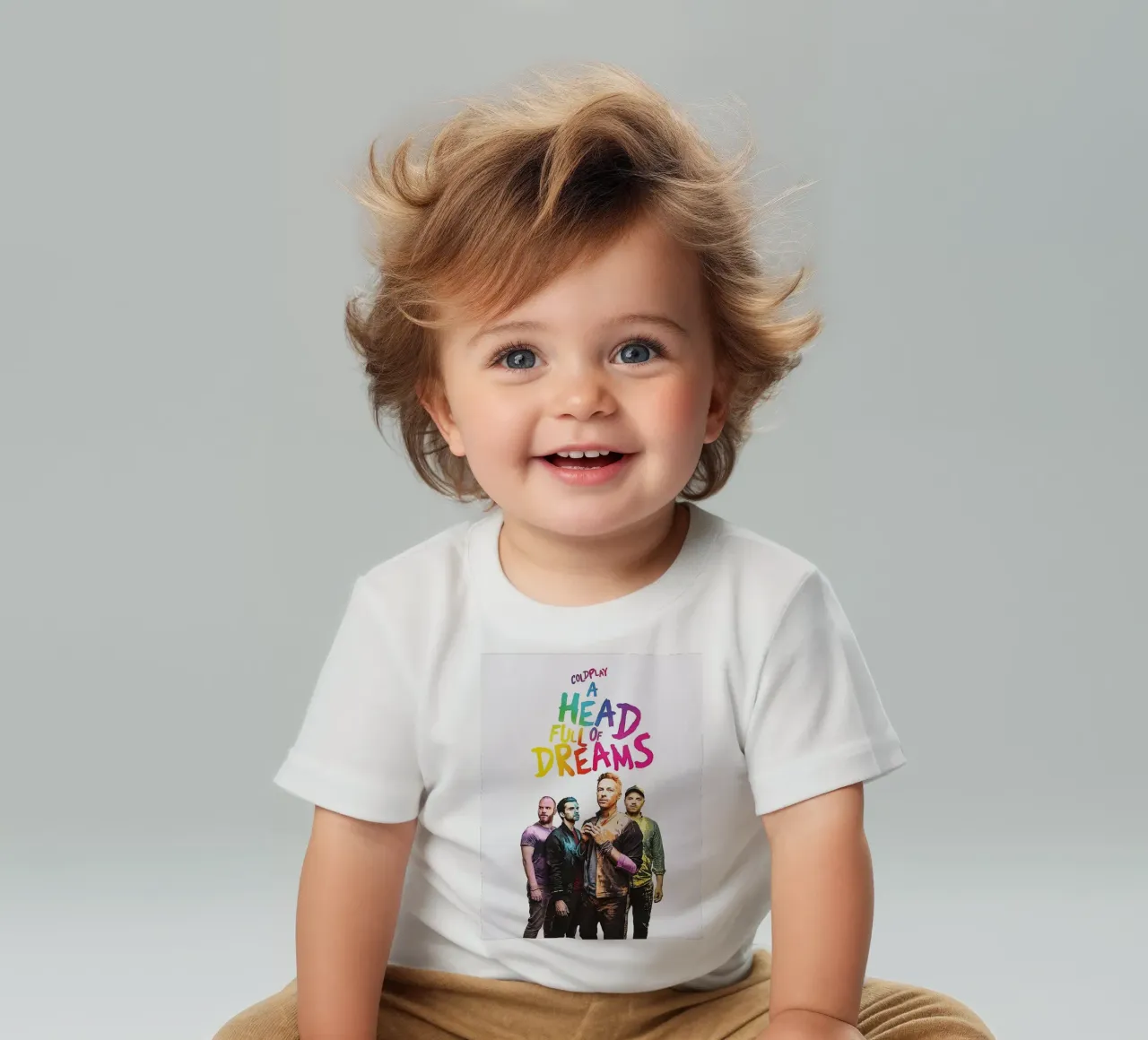 coldplay band maglietta neonato da vanhesling