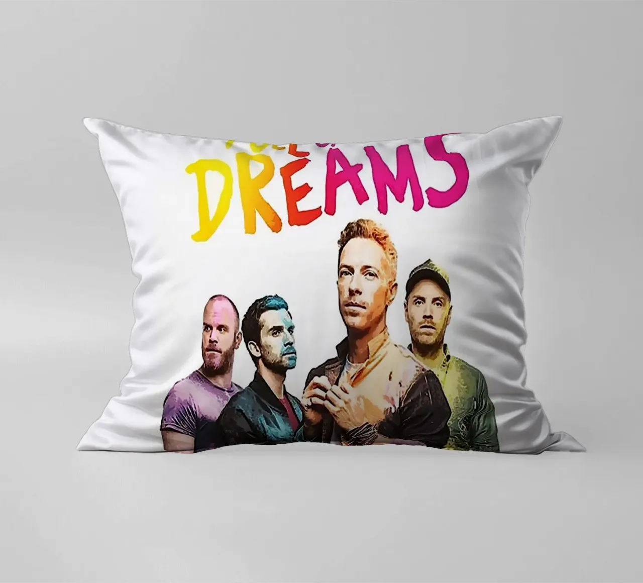 coldplay band cuscino da vanhesling