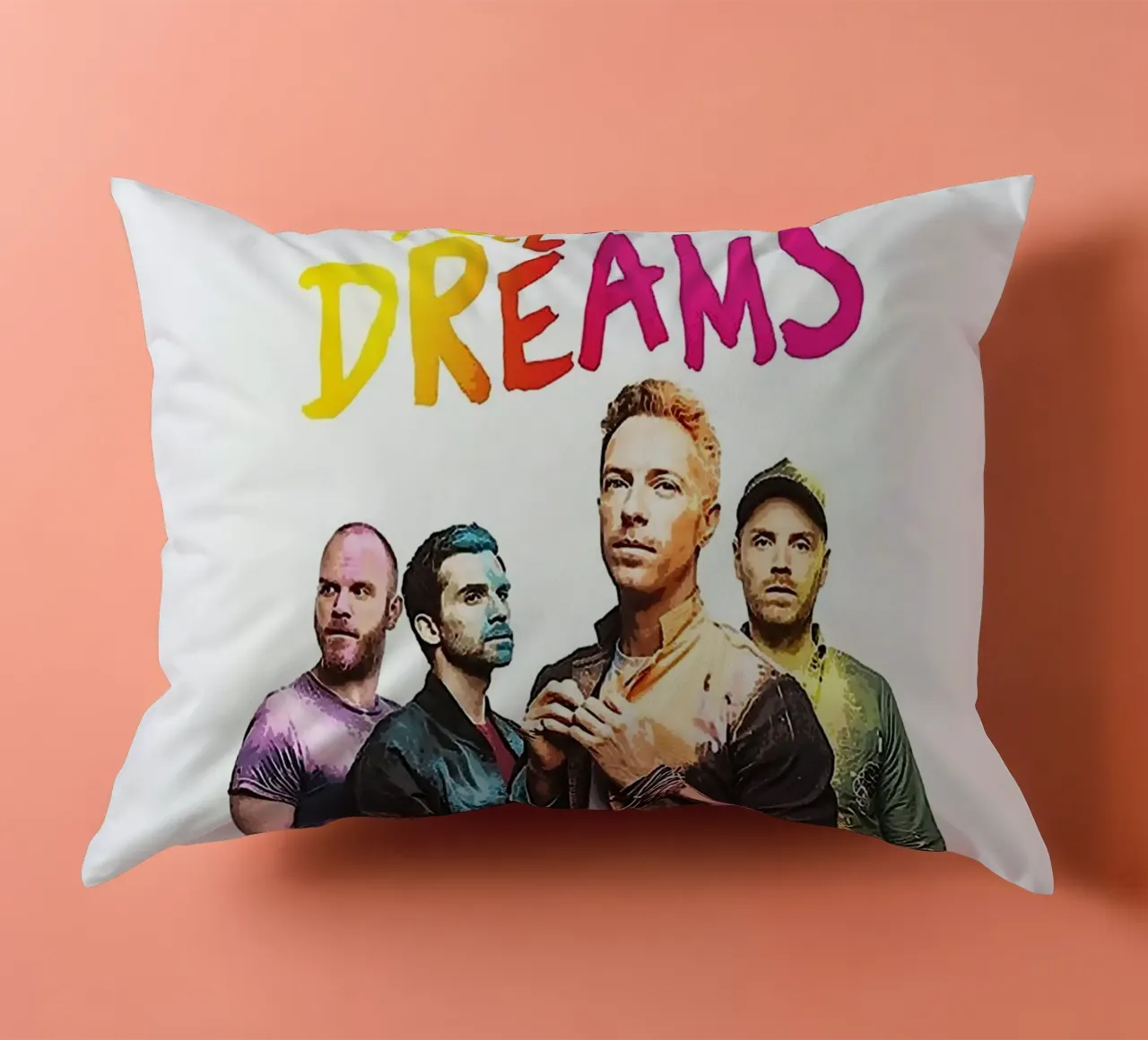 coldplay band cuscino da vanhesling