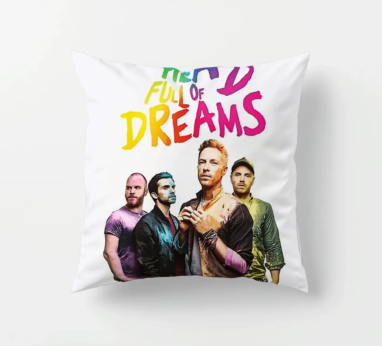 coldplay band cuscino da vanhesling