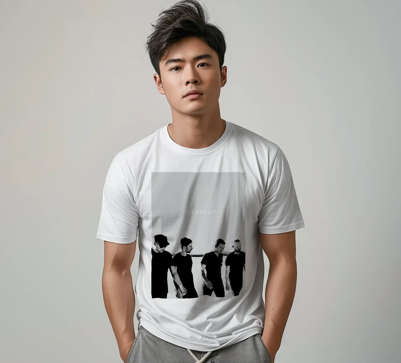 groupe coldplay t-shirt de vanhesling