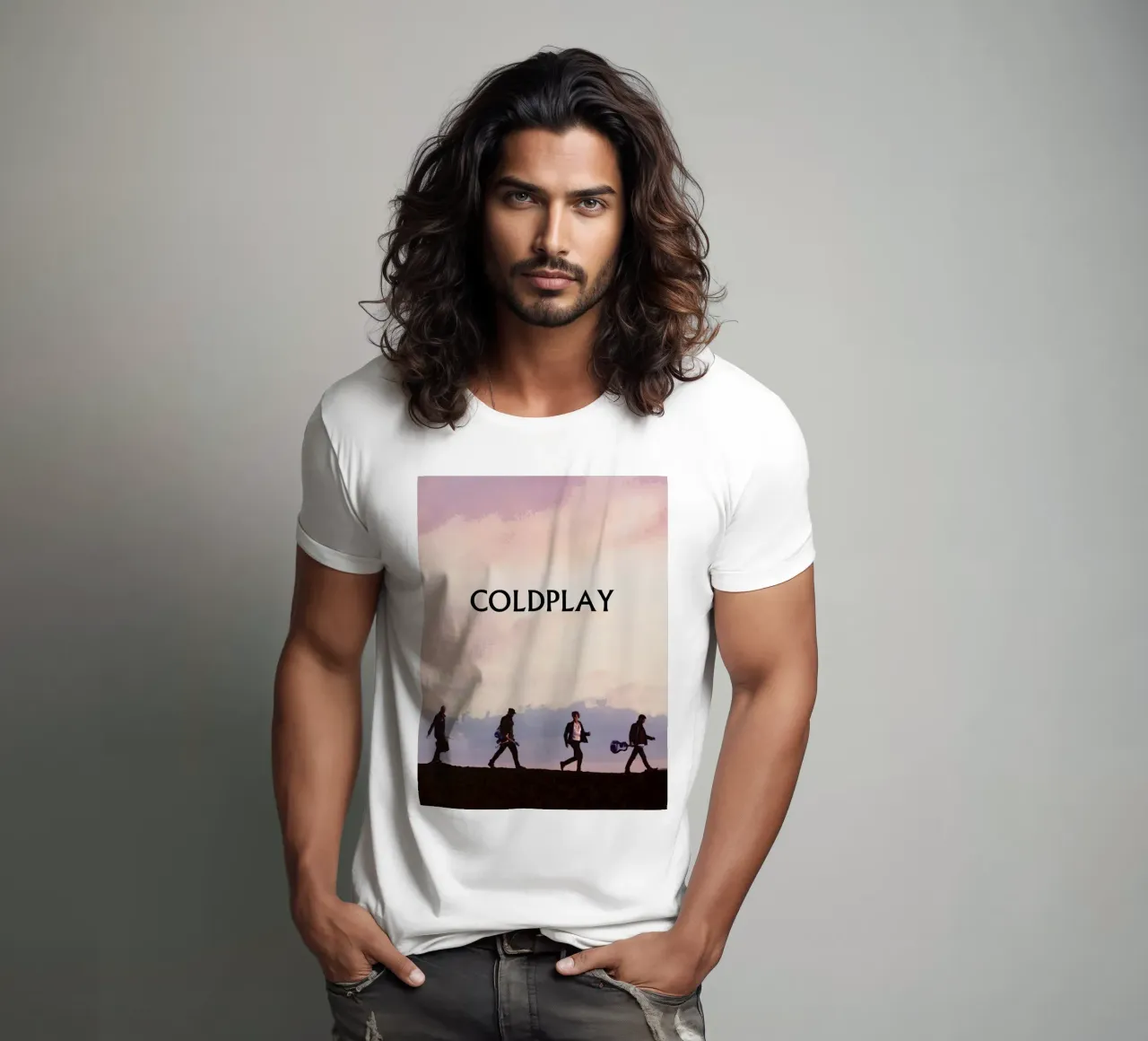groupe coldplay t-shirt de vanhesling