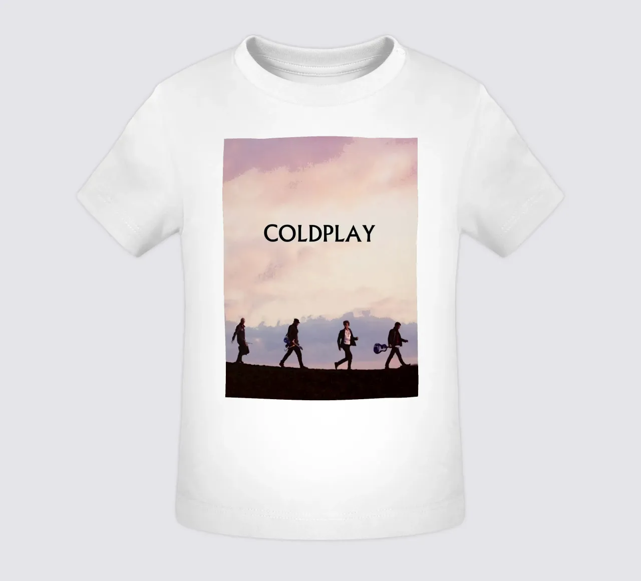 coldplay band baby t-shirt by vanhesling